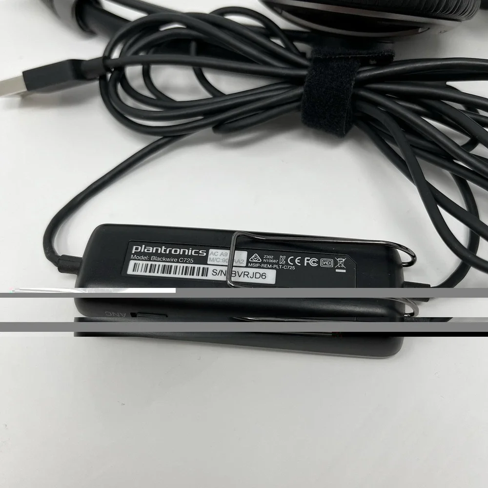 Plantronics Blackwire C725 ANC USB Wired Headset Active Noise Canceling
